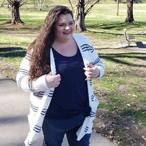 Long Sleeve Striped Carnigan